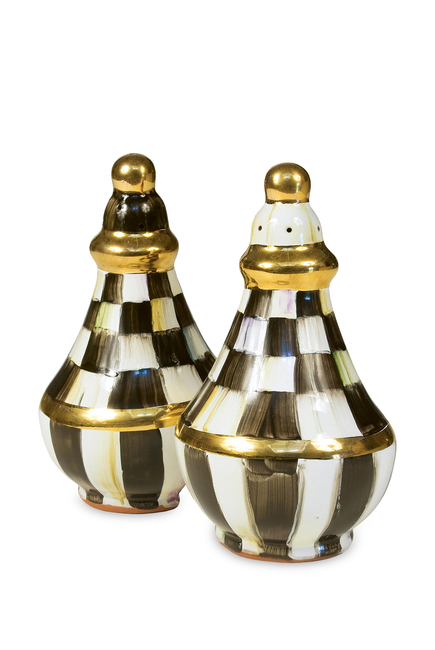 Courtly Check Salt And Pepper Shaker Set